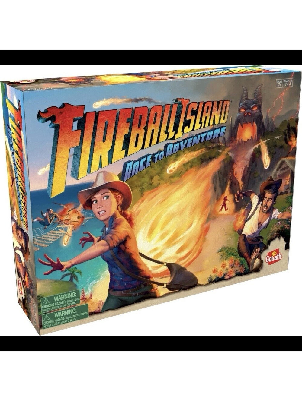 Goliath Fireball Island Race To Adventure Board Game - New